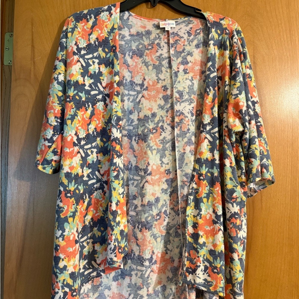 LuLaRoe Multicolor Floral Top